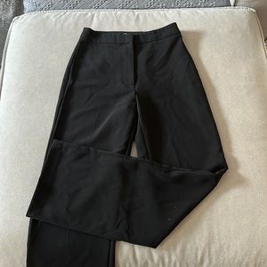 Black flare pants